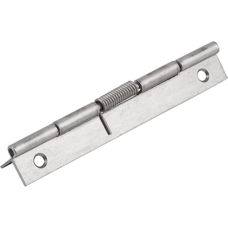 Kipp Spring Hinge Spring Open A=20, B=75, Steel Bright K1174.20750